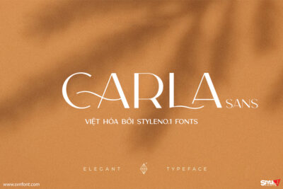 [Trả phí] SVN-Carla Sans (4 fonts) - Việt hóa