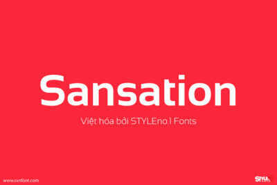 [Trả phí] SVN-Sansation (6 fonts) - Việt hóa