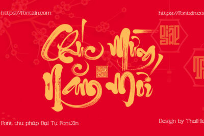 [Miễn phí] Fz Thu phap DT Fontzin - Thư pháp Đại Tự