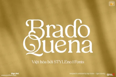 [Trả phí] SVN-Brado Quena (Regular) - Việt hóa