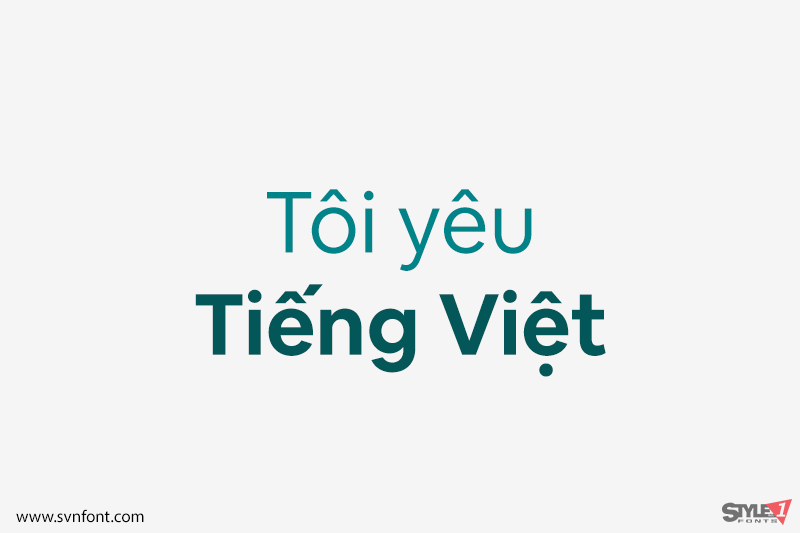 [Việt hóa] SVN-Airbnb Cereal (6 fonts) - STYLEno.1 Fonts