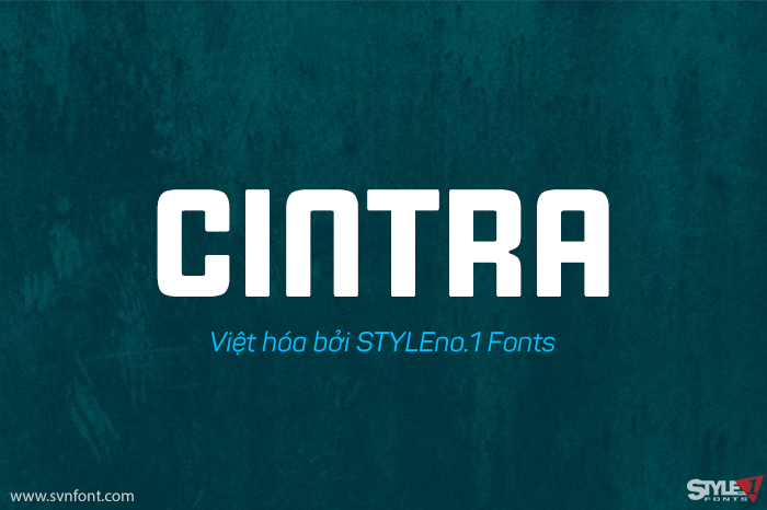 Miễn phí] SVN-Cintra - Việt hóa - STYLEno.1 Fonts
