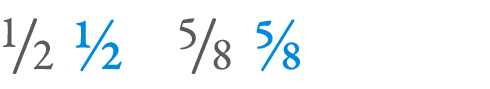 Fractions